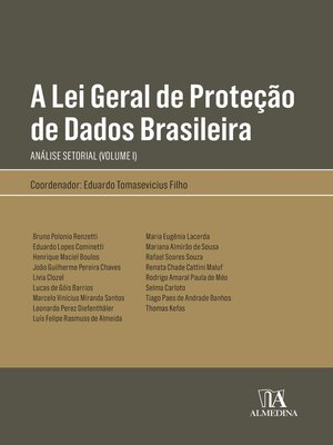 cover image of A Lei Geral de Proteção de Dados Brasileira